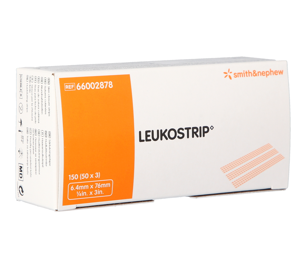 Leukostrip Suturtejp 6,4 x 76mm / 150