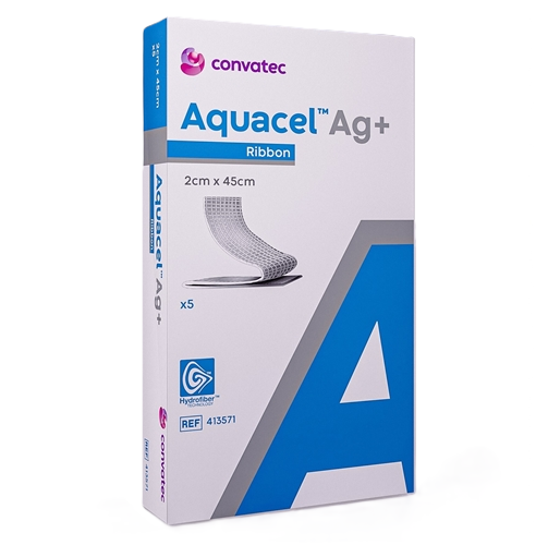 Aquacel AG Plus Extra Hydrofiber 2 x 45cm / 5
