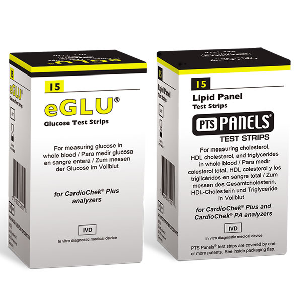 CardioChek Teststickor Total Lipidpanel + eGlukos / 30