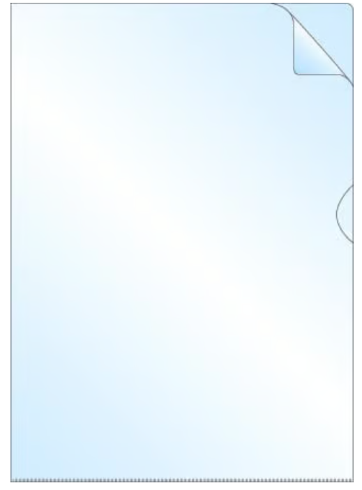 Aktmapp PP 0,12mm klar A4 / 10