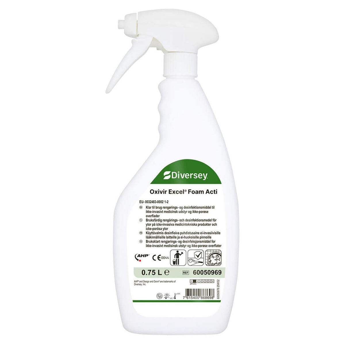 Desinfektionsmedel Oxivir Excel Foam Acti 0,75L