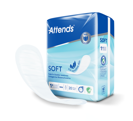 Inkontinensskydd Attends Soft 1 Mini / 20
