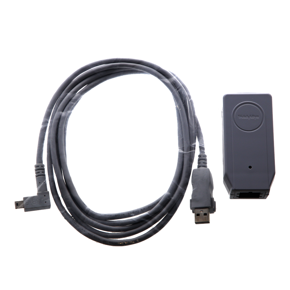 Strömadapter EU till Welch Allyn Väggenhet med Otoskop + Oftalmoskop