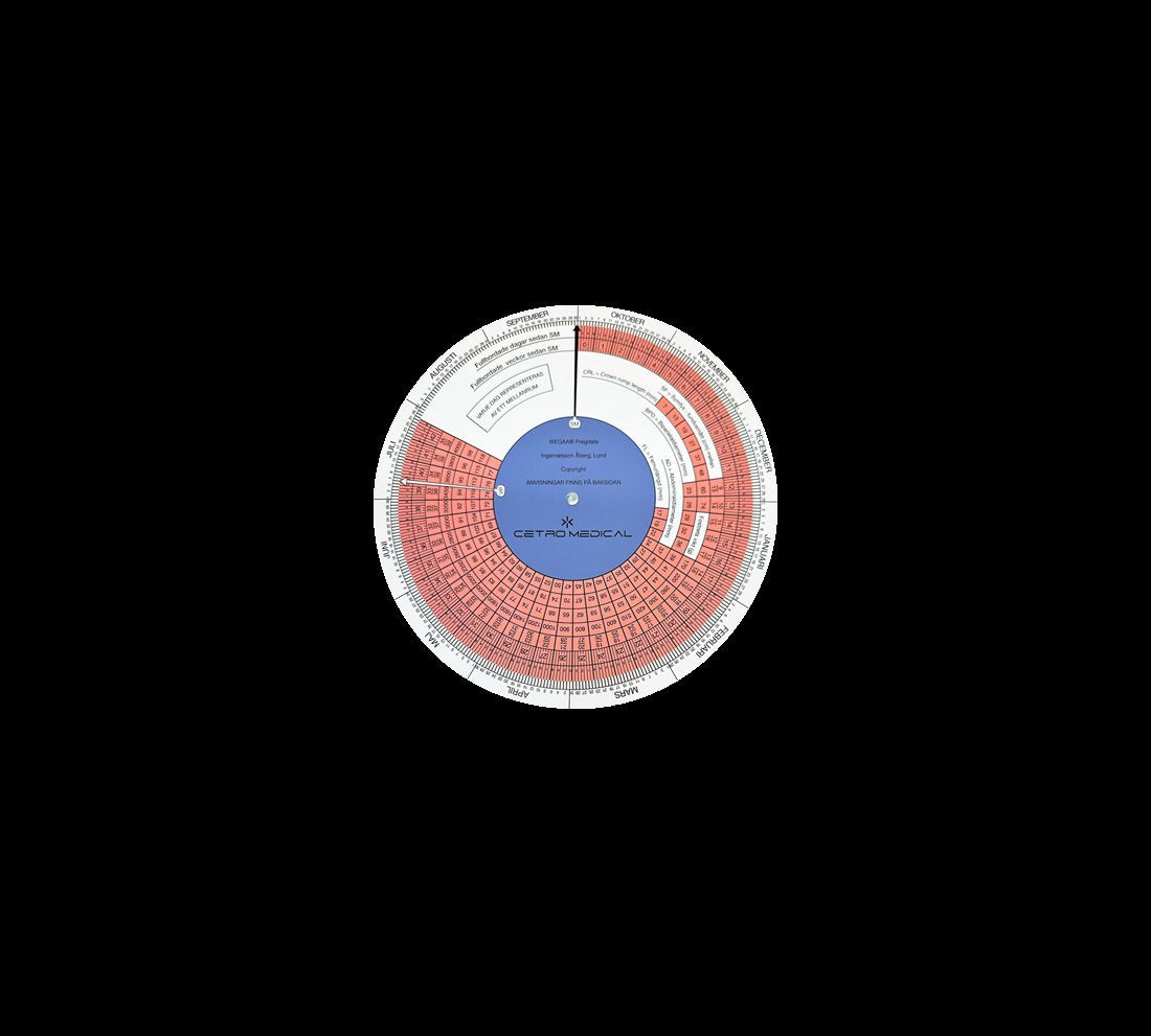 Graviditetssnurra Pregdate Fickmodell