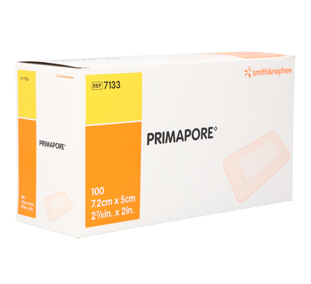 Primapore Non-woven Förband 7,5 x 5cm / 100