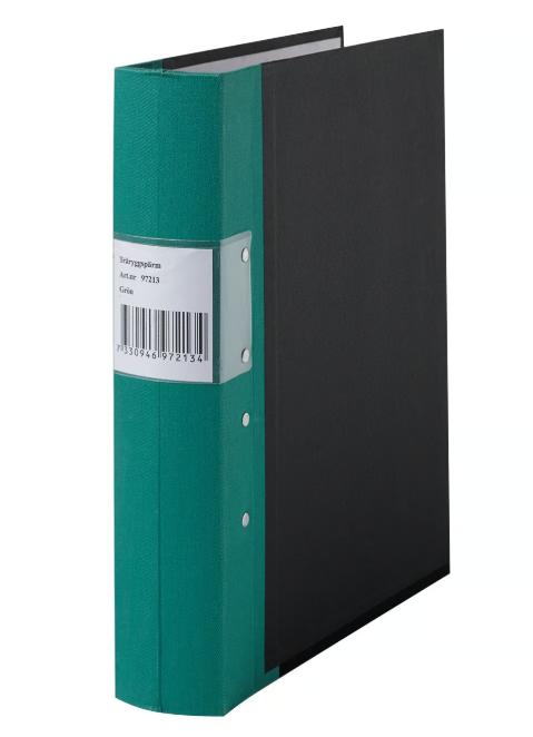 Gaffelpärm A4 60mm Grön