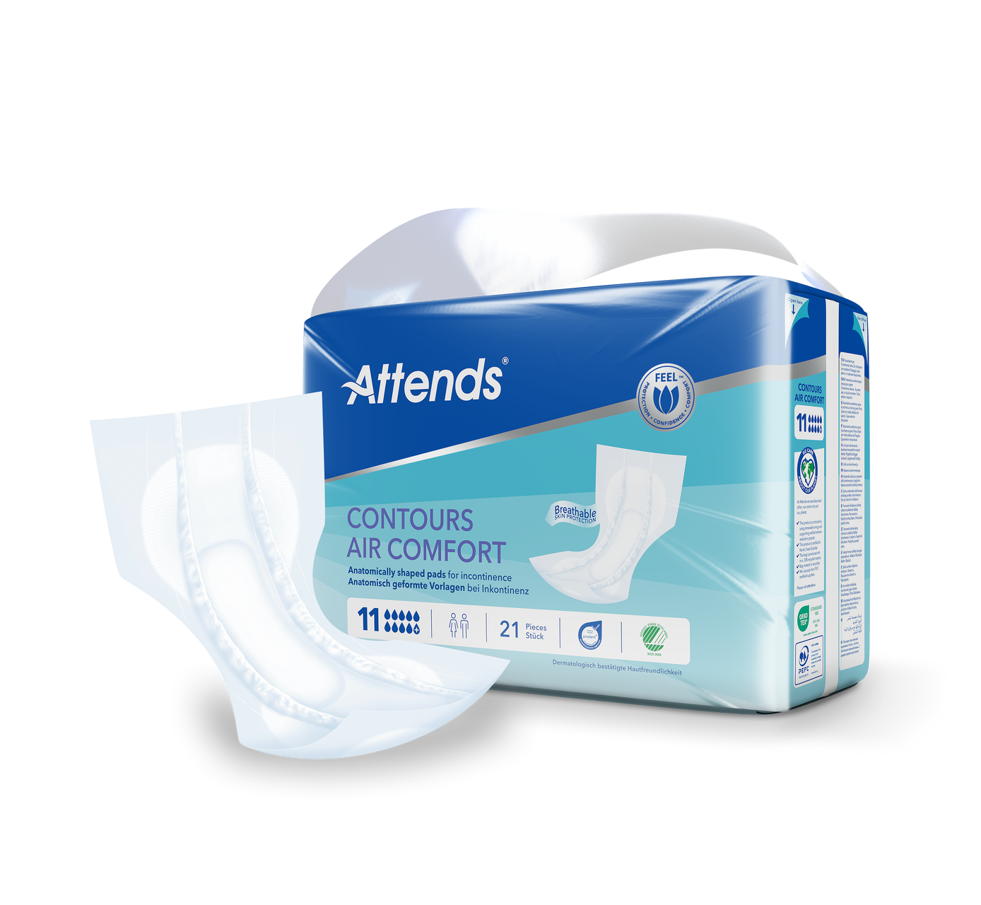 Inkontinensskydd Attends Contours Air Comfort 11 / 21