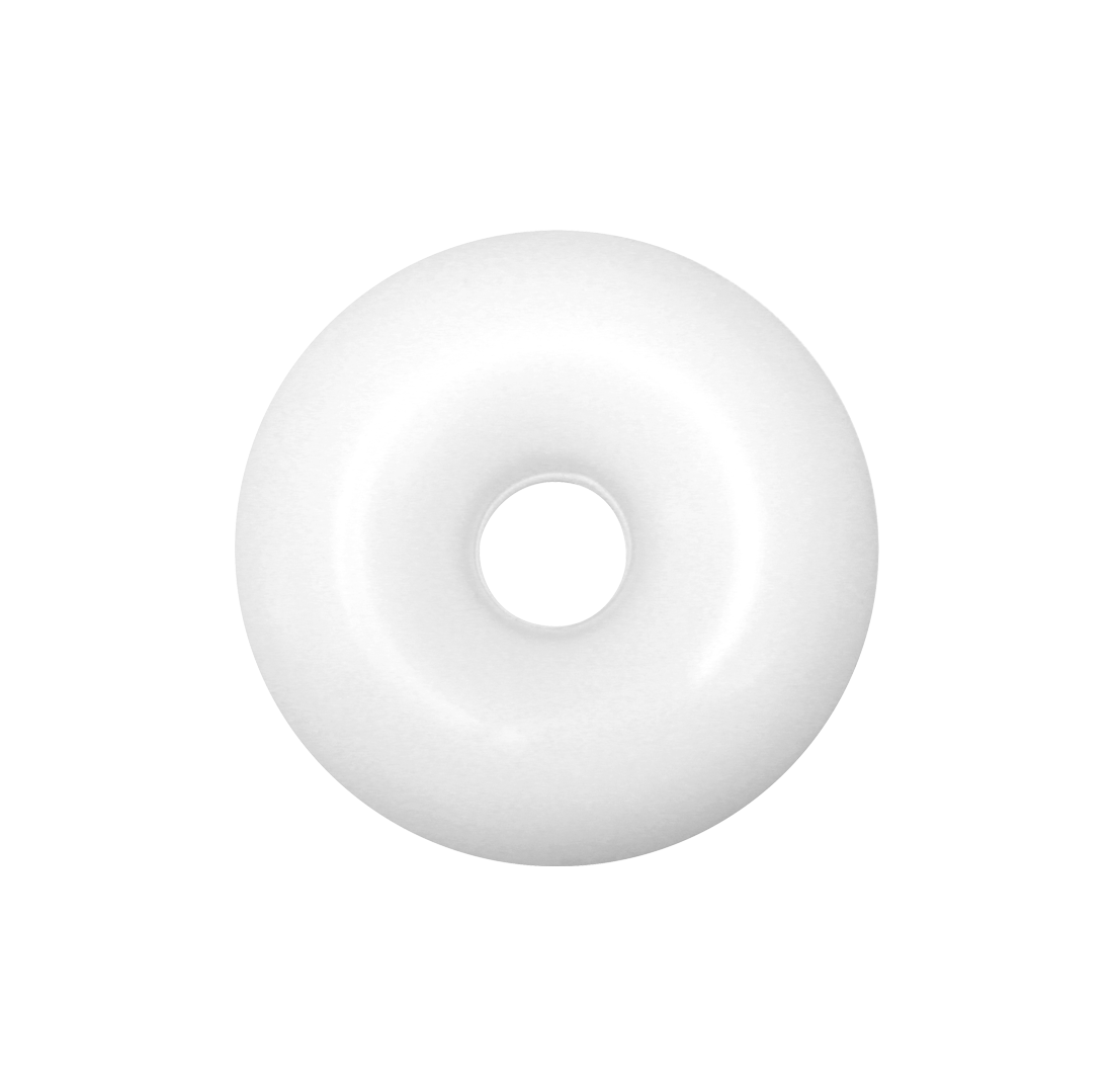 Livmoderring Silikon Donut 50mm