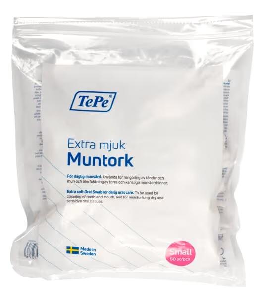 Muntork TePe Extra Mjuk Skumgummi Small / 50