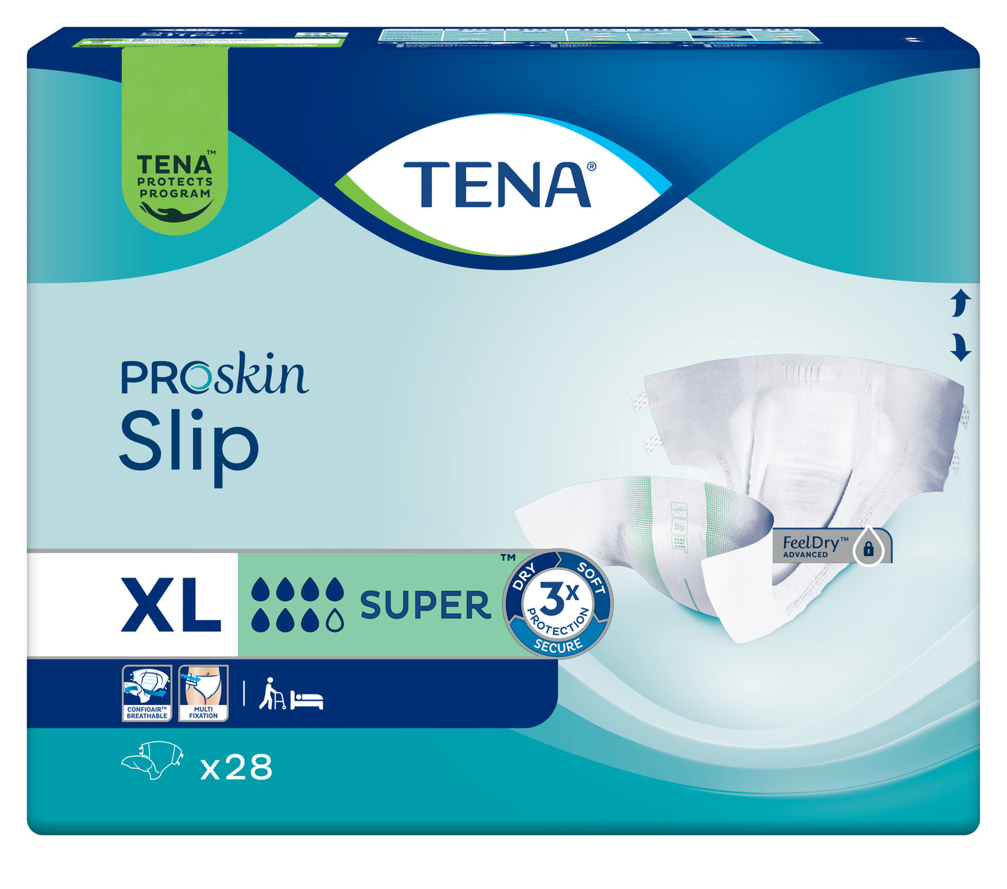 Inkontinensskydd Tena Proskin Slip Super XL / 28