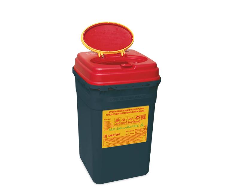 Riskavfallsburk Multi-Safe euroMatic 4,0L