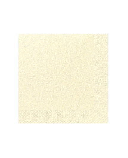 Servett 3-lags 33 x 33cm Vanilj / 125