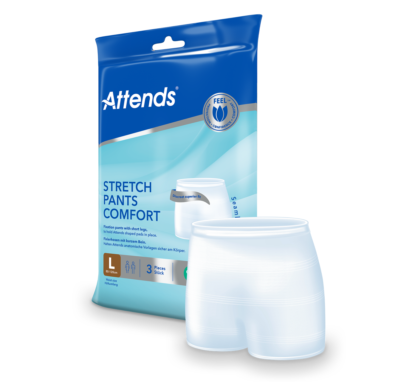 Fixeringsbyxa Attends Stretch Pants Comfort L / 3