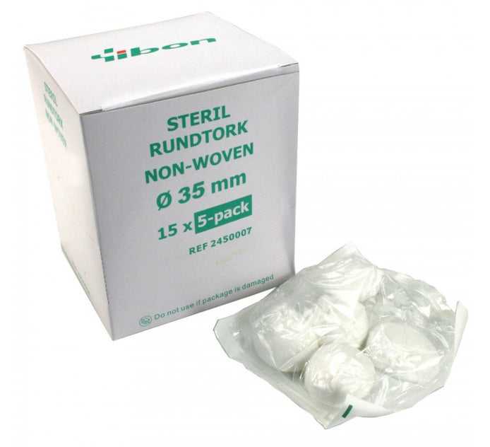 Rundtork NonWoven Steril 35mm 5-pack / 75