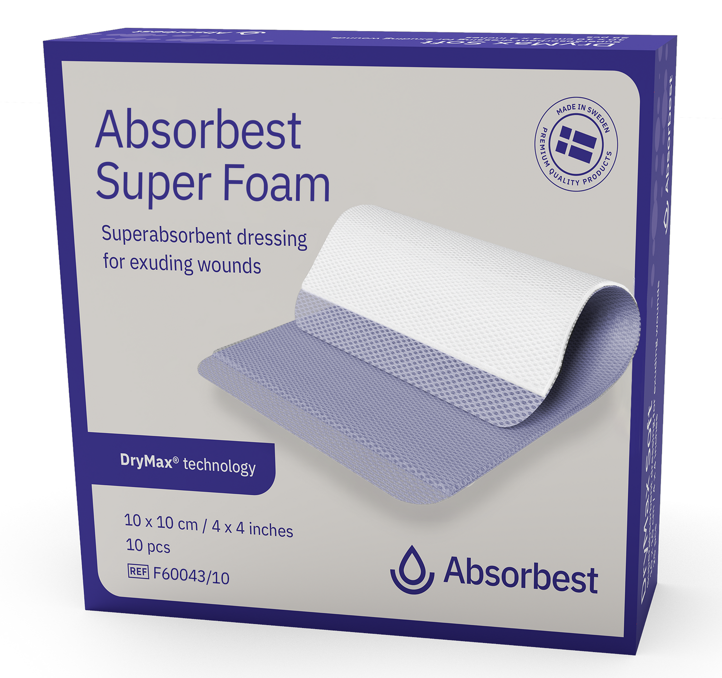 Absorbest Super Foam 7,5 x 7,5cm / 10