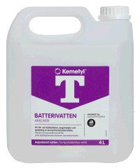 T-Batterivatten Destillerat 4L