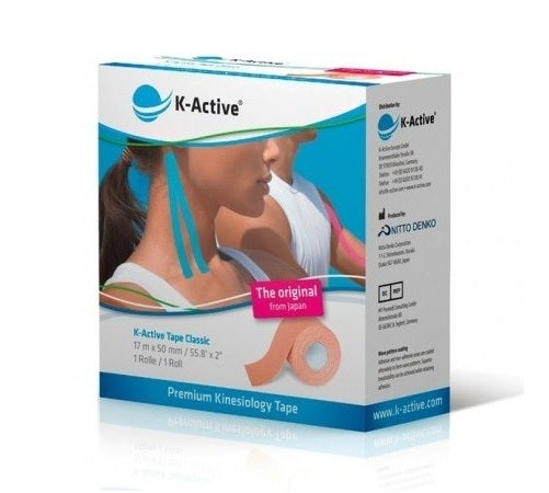 Kinesiotape K-Active Beige 5cm x 17m