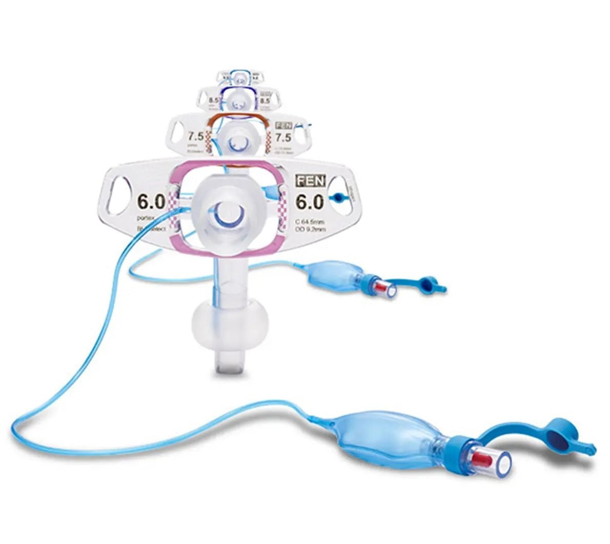 Trakealkanyl BLUselect Ultra Med kuff 6,0mm / 10