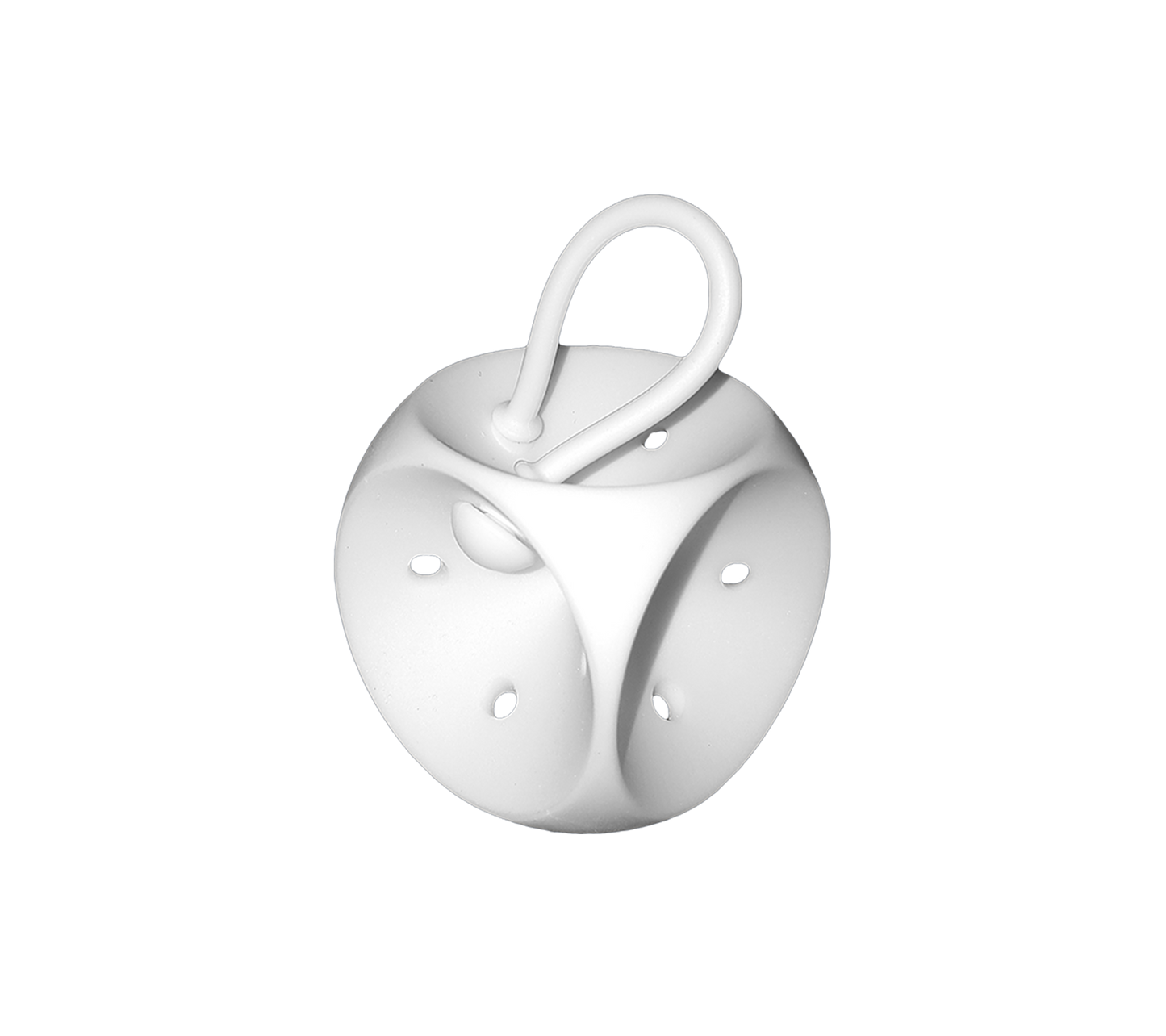 Livmoderring Silikon Kub med dränagehål 37mm