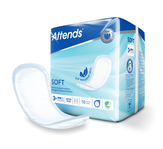 Inkontinensskydd Attends Soft 3 Extra Plus / 10