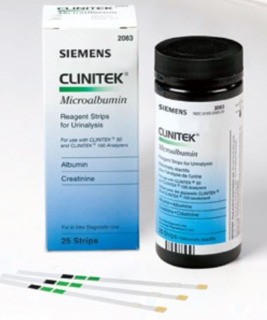 Siemens Mikroalbumin Test Clinitek / 25