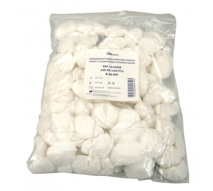 Rundtork Gasväv 40mm / 100