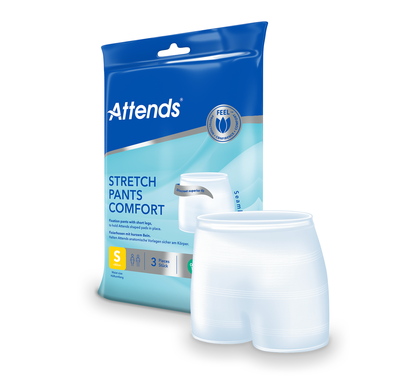 Fixeringsbyxa Attends Stretch Pants Comfort S / 3