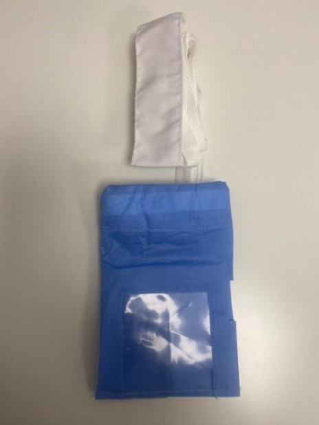 Väska Engångs med extra band för 24h blodtryck & EKG Holter / 10