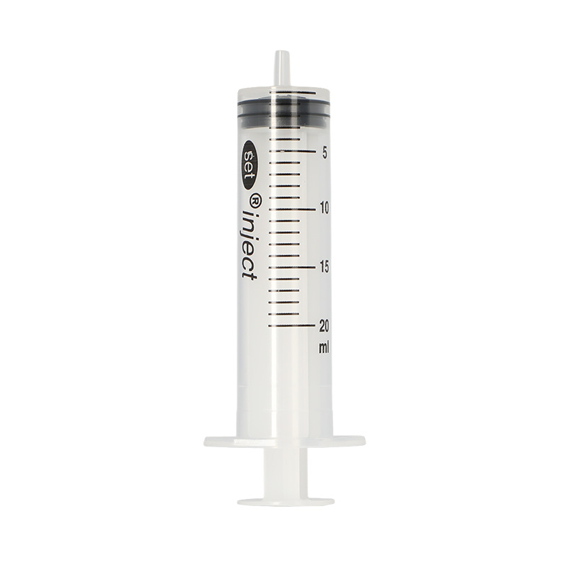 Spruta 3-komp Bluebird Set Luer/Excentrisk 20ml 1,0ml Gradering / 100