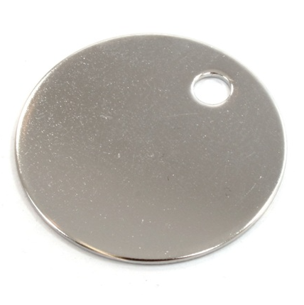 Märkbricka Rund Ø30mm