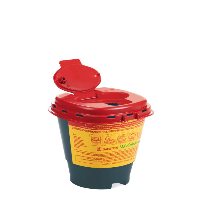 Riskavfallsburk Multi-Safe REC Twin 2,3L