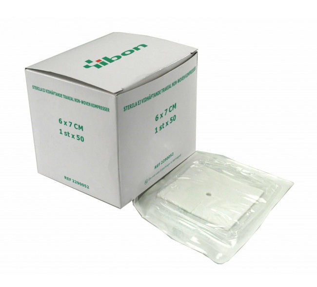 Kompress NonWoven Trakeal Steril 6 x 7cm / 50