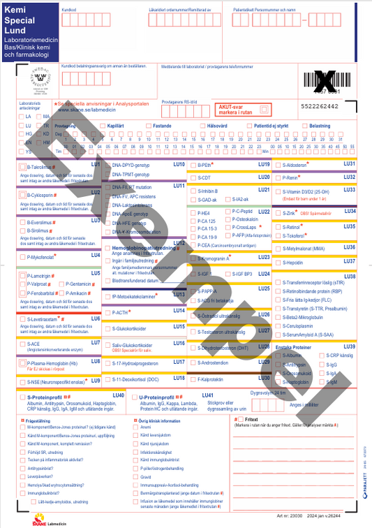 Remiss Kemi Special Lund Region Skåne / 50