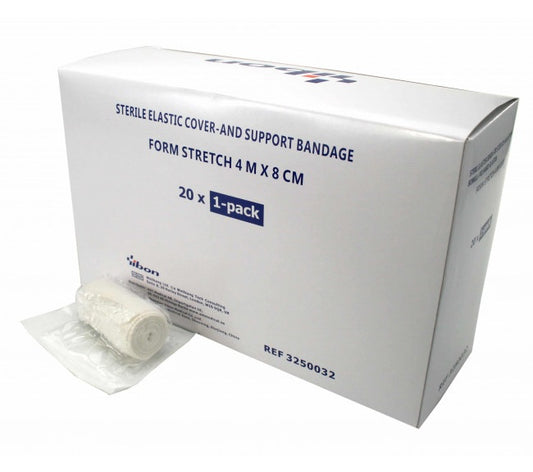 Stödbinda Elastisk Form Stretch Steril 8cm x 4m / 20