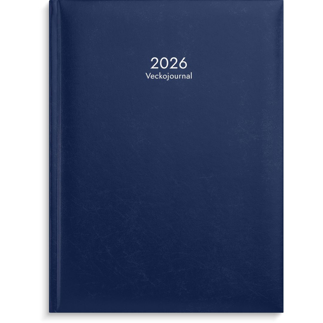 Veckojournal Mörkblå - 1110