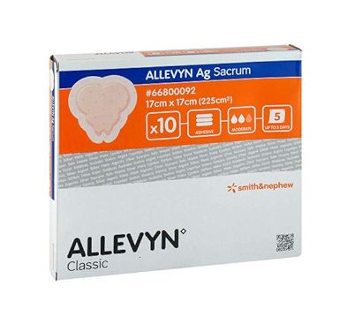 Allevyn Ag Sacrum 17 x 17cm / 10