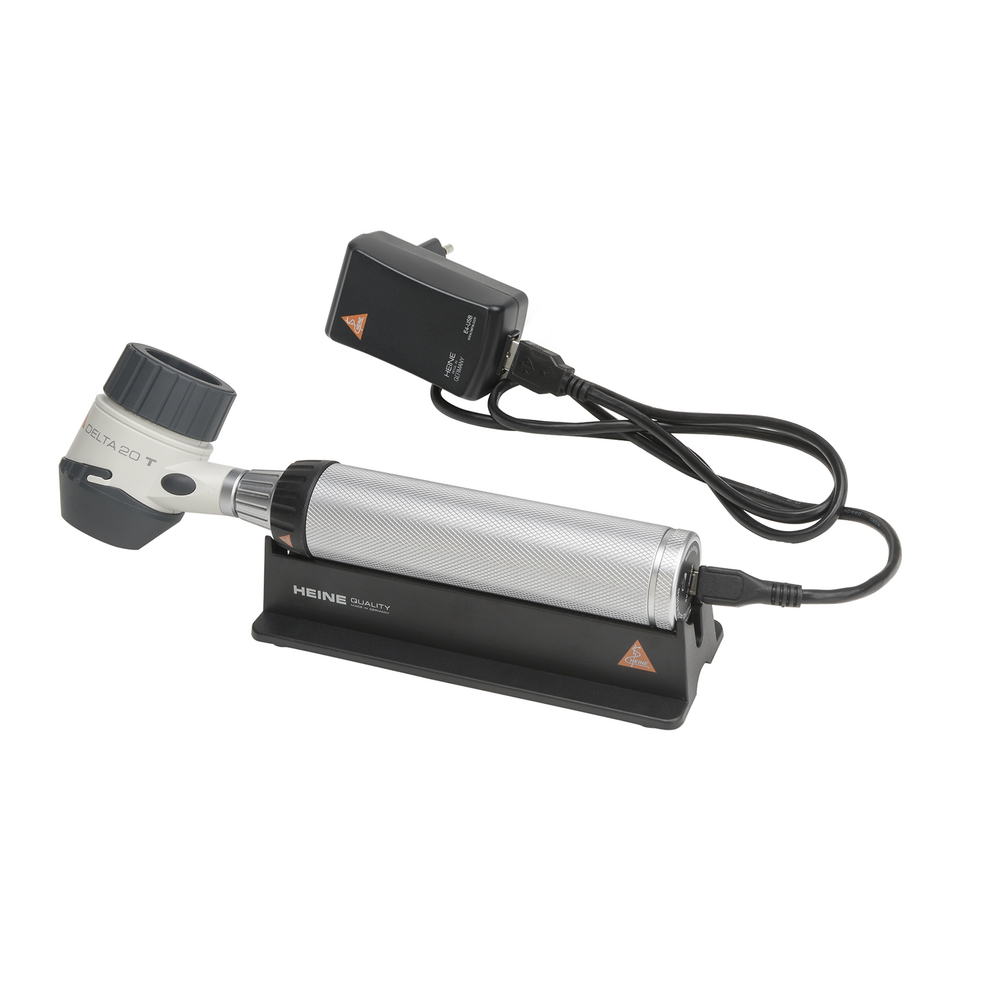 HEINE DELTA 20T Dermatoskop Set med BETA 4 USB Handtag