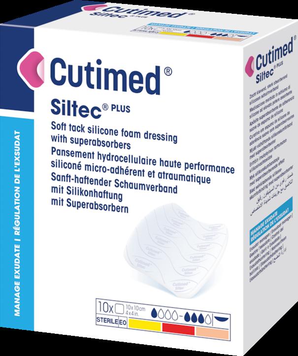 Cutimed Siltec Plus 15 x 15cm / 10