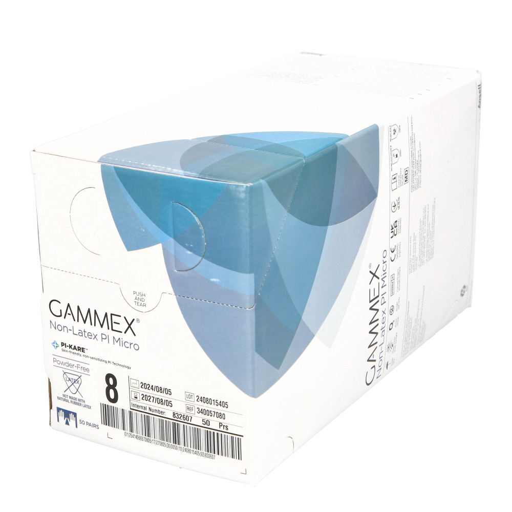 Op-Handske Gammex Non-Latex PI Micro Storlek 8,0 / 50
