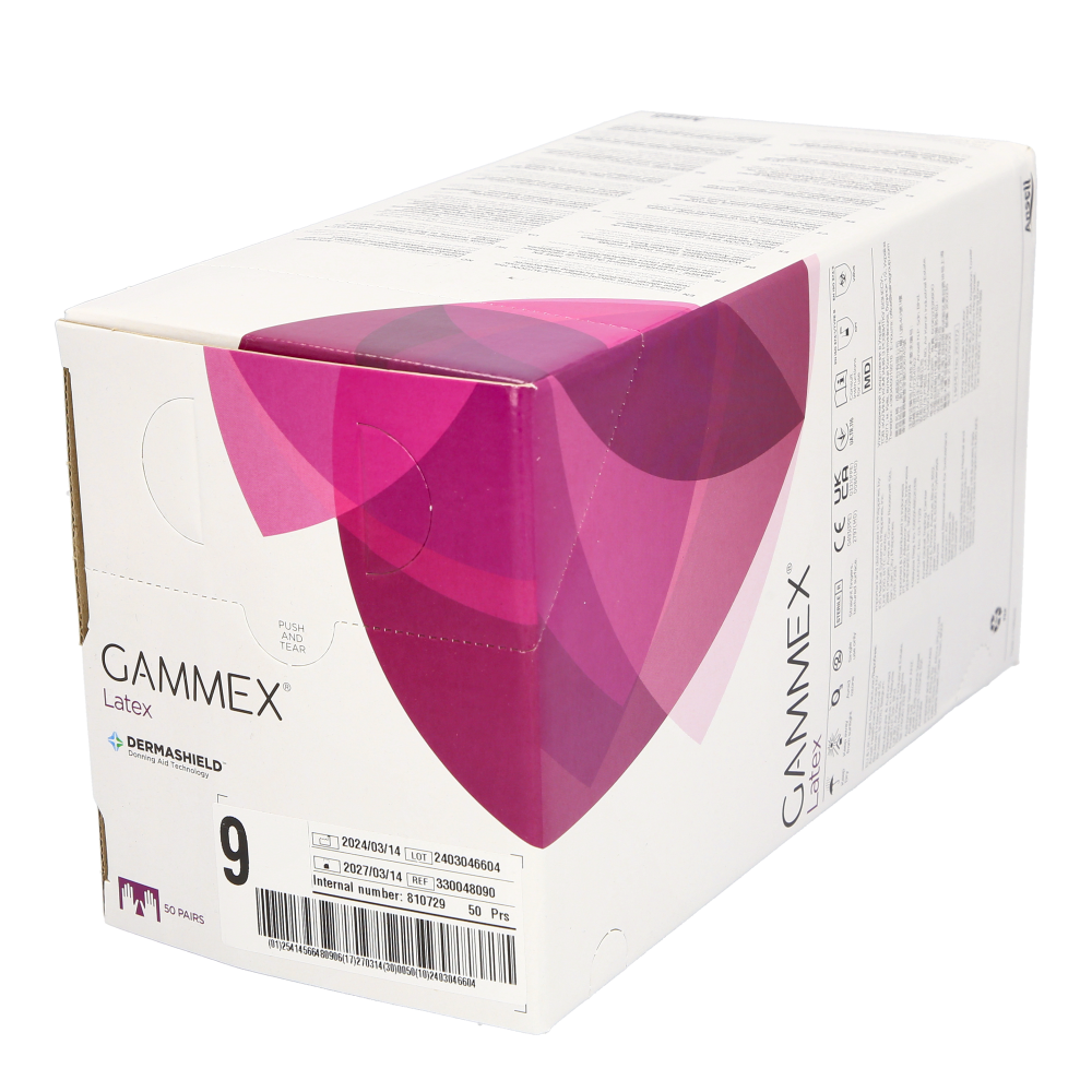 Op-Handske Gammex Latex Storlek 9,0 / 50