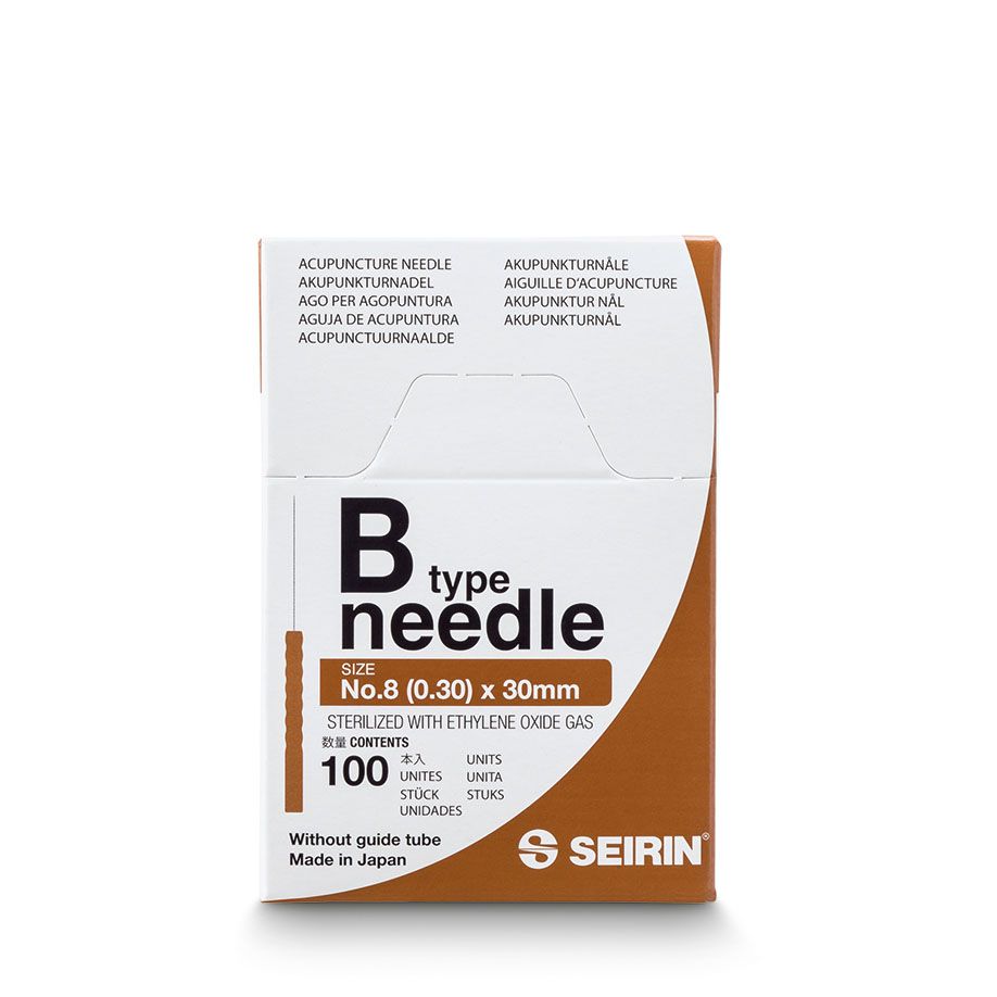 Akupunkturnål Seirin Typ B 0,30 x 30mm / 100