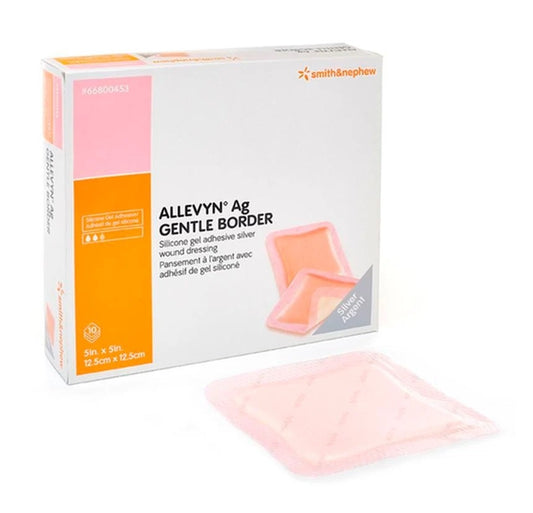 Allevyn Ag Gentle Border 12,5 x 12,5cm / 10