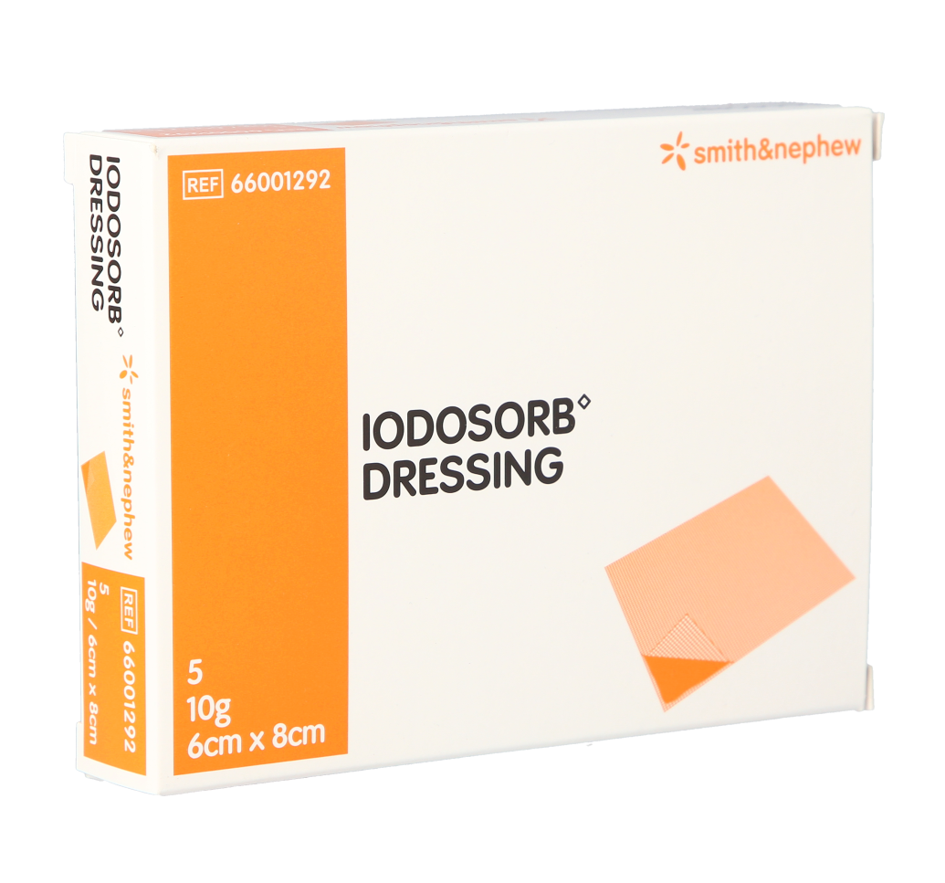 Iodosorb Kompress 10 x 8cm 17g / 2