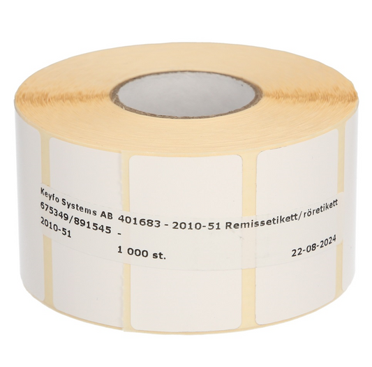Etikett 50 x 30mm Syntherm / 1000