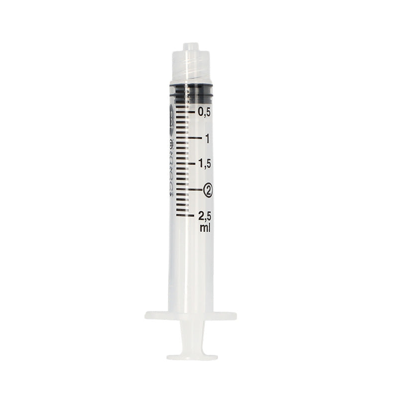 Spruta 3-komp Bluebird Set Luer-Lock/Centrerad 2ml / 100
