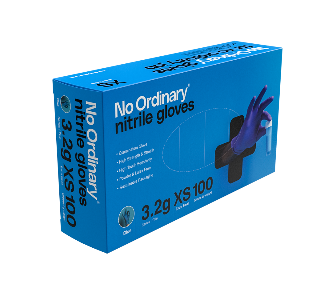 Nitrilhandske No Ordinary Blå XS / 100