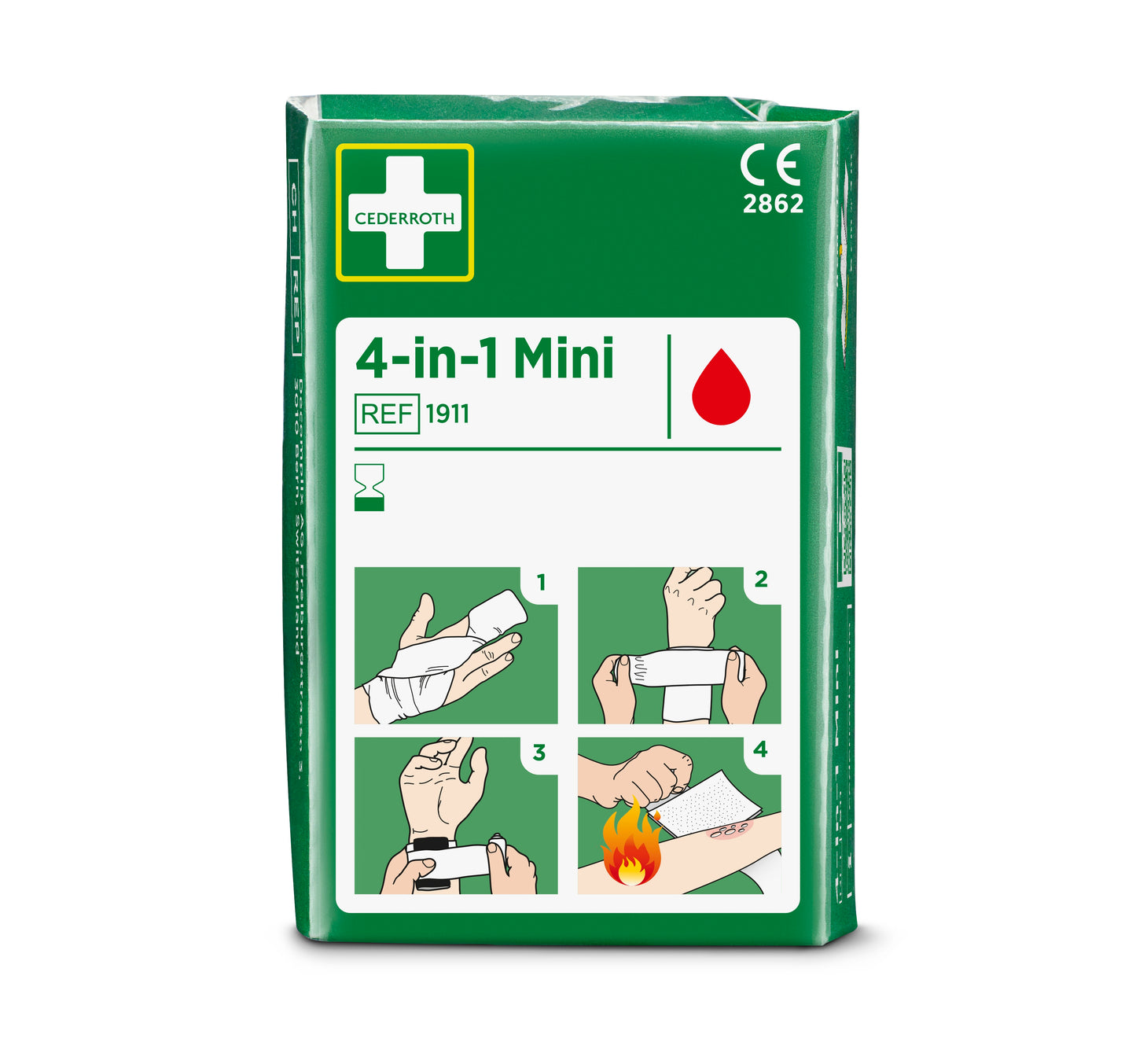 Cederroth 4-in-1 mini Blodstoppare