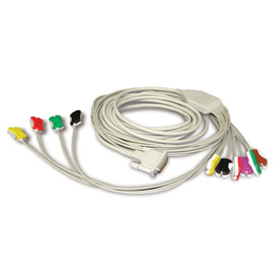 EKG Patient Kabel Schiller Cardiovit Clips 3,5m