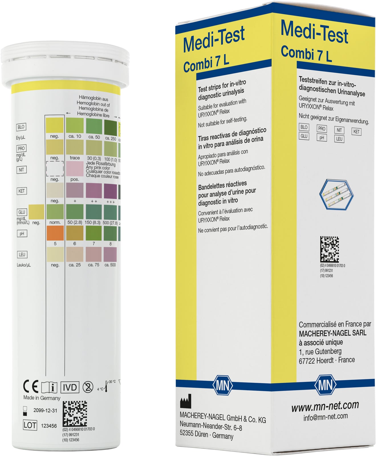 Urinsticka Medi-Test Uryxxon Combi 7L / 100