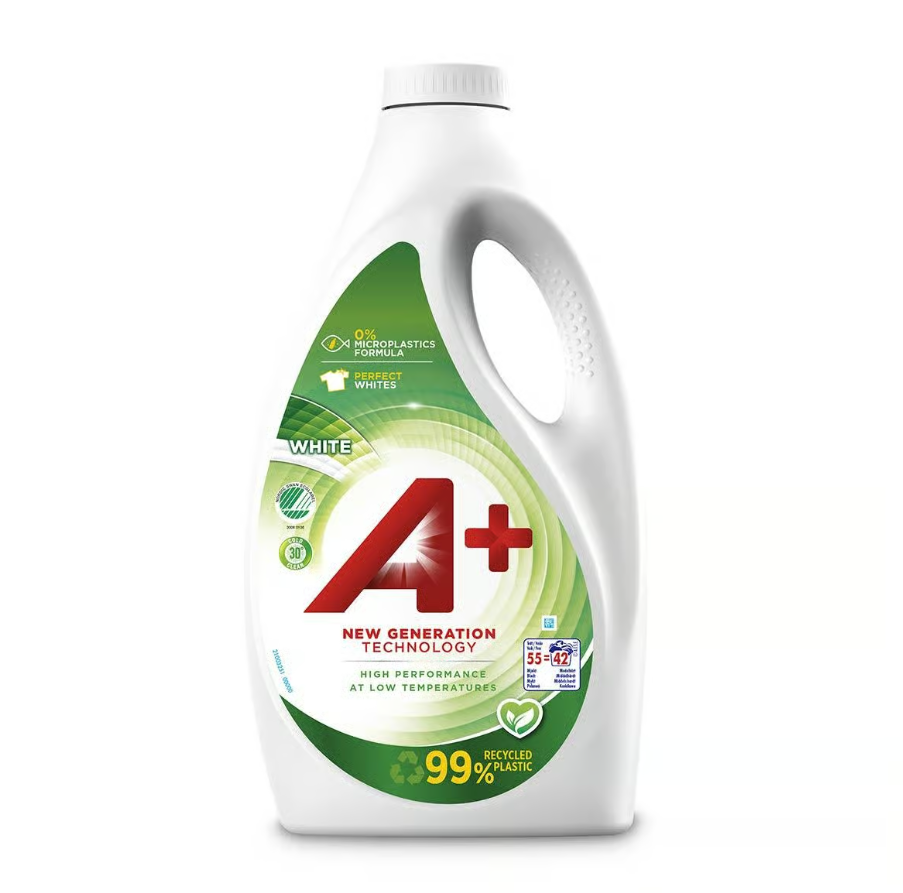 Tvättmedel Ariel A+ White 2,2L